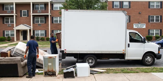 Commercial property cleanout in Triangle, VA